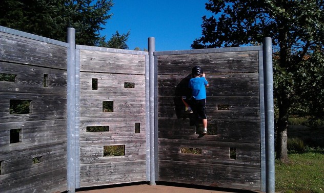 Cooper Climbing wall